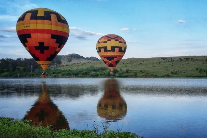 Exclusive Hot Air Ballooning in the Cradle of Humankind Experience
