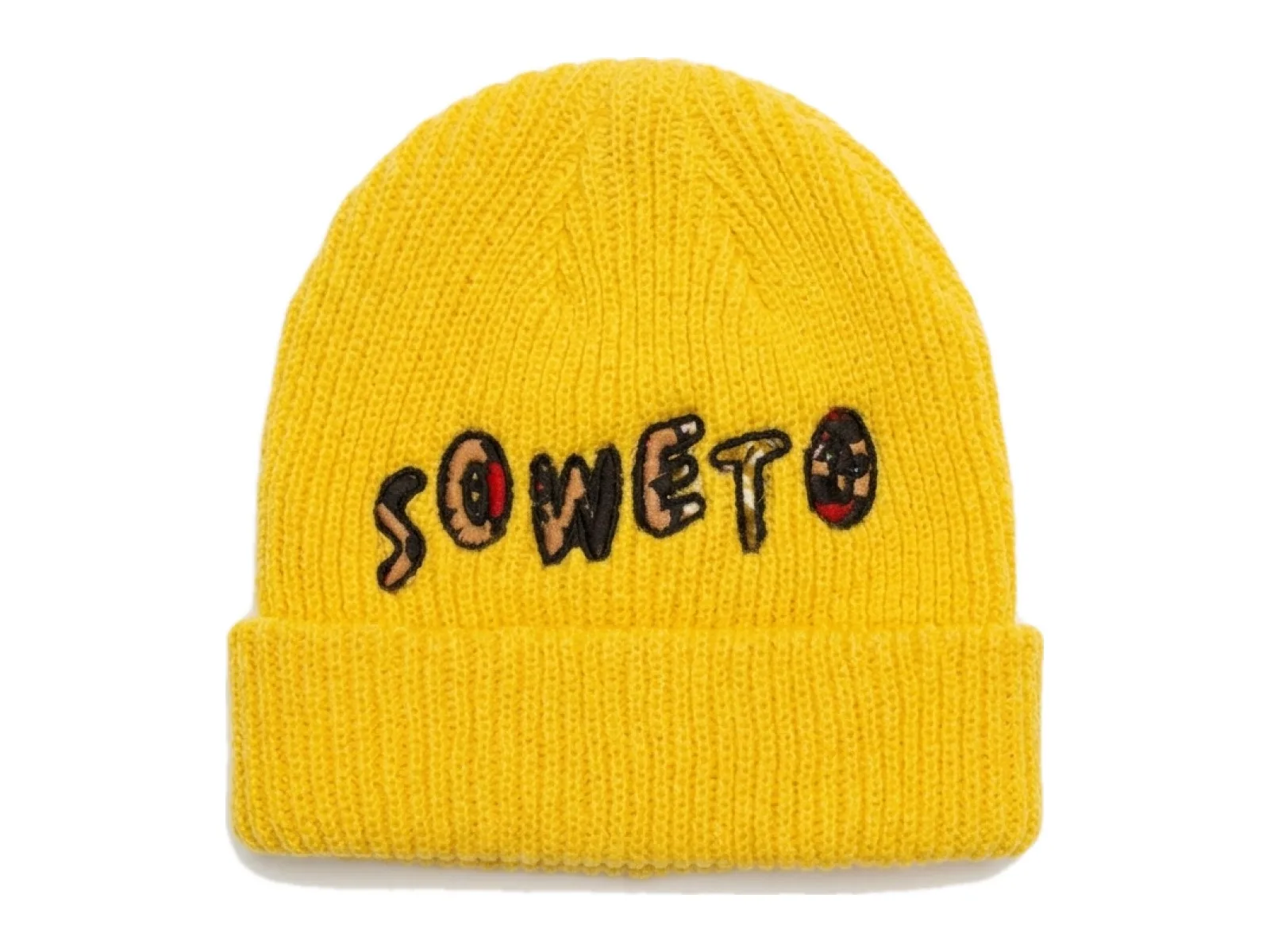 I Love Soweto Beanie (Mustard) 1