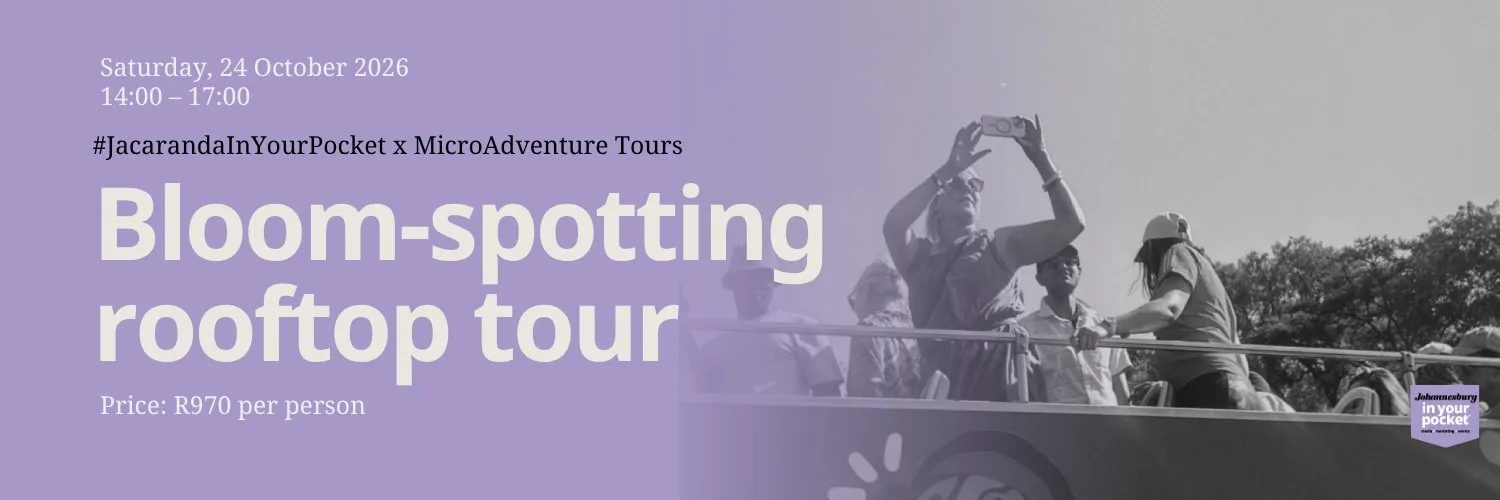 #JacarandaInYourPocket Bloom-Spotting Rooftop Tour
