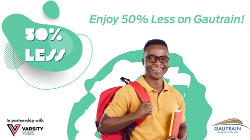 Gautrain Student Product 50% Discount